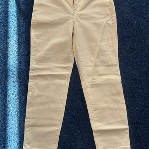 Old Navy Cream High-Rise Pants